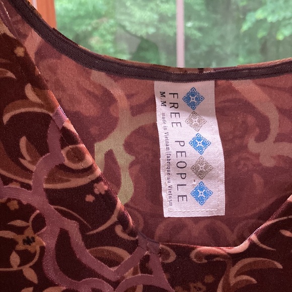 Free People Long Sleeve Stretch Dress Size Medium - Picture 5 of 14